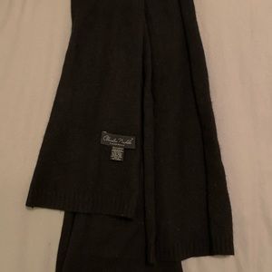 100% Cashmere Black Scarf!!